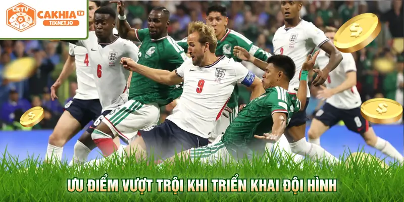Chiến Thuật 4-3-3 Là Gì? Cẩm Nang Soi Kèo Bóng Đá Chuyên Sâu 2 Ưu điểm vượt trội khi triển khai đội hình